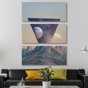 Aaron the Humble - Multiverse 3 piece wall art