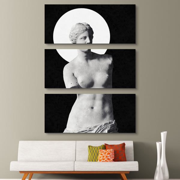 Venus Canvas Print 3 piece wall art