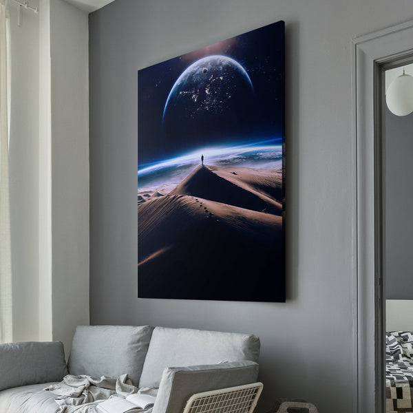 Mickael Riguard - At the Top of the Dune living room wall art