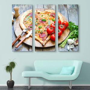 3 piece Pizza Lover wall art