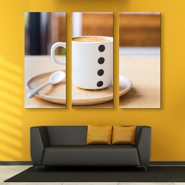 3 piece Pol ca Coffee wall art