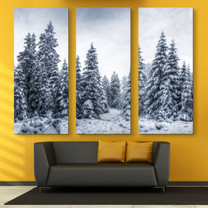 Winter Canvas Print 3 piece wall art