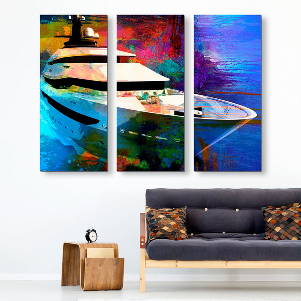 3 piece Big Yachty wall art