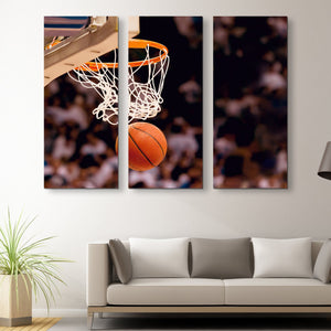 3 piece Basketball wall art