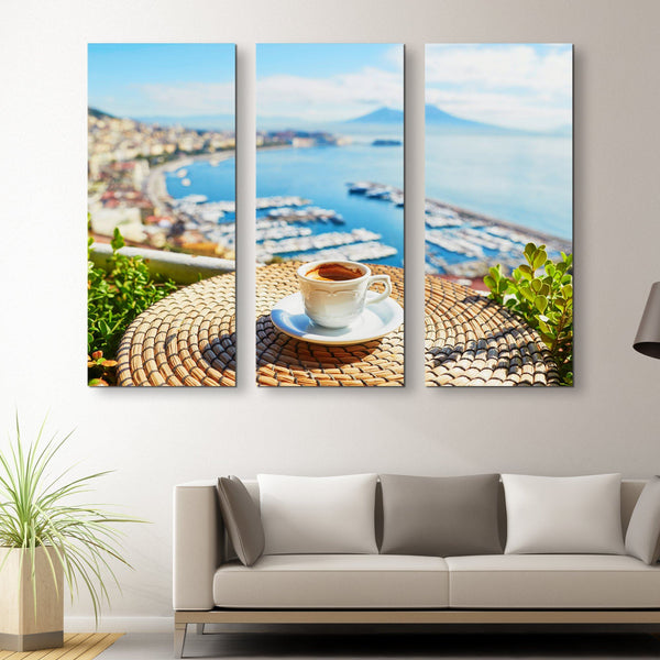 3 piece Relax, Have A Cup of coffee wall art