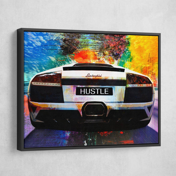 Lamborghini canvas wall art