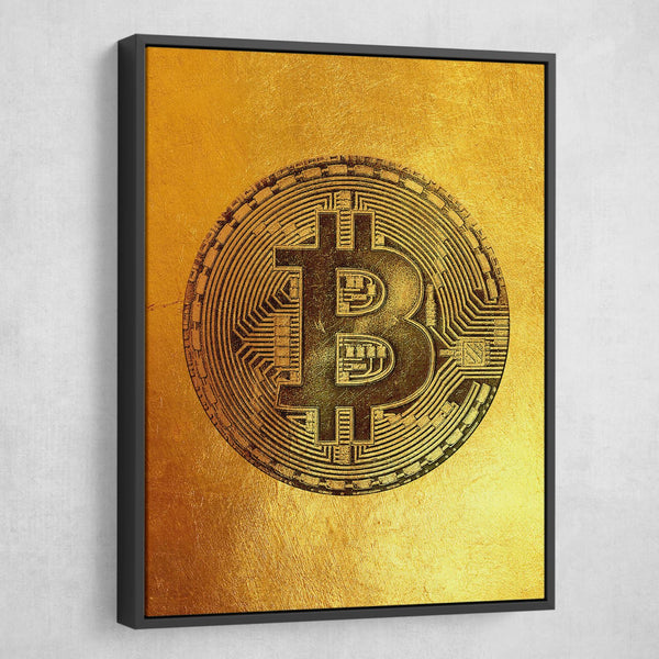 bitcoin wall art