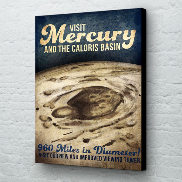 Mercury planet wall art