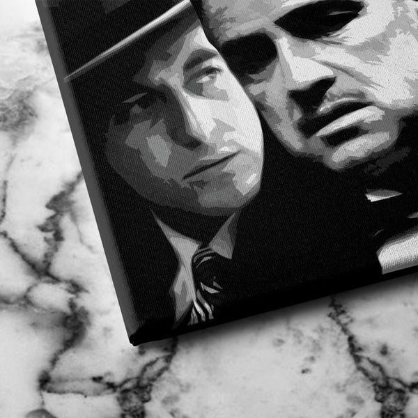 the godfather canvas art
