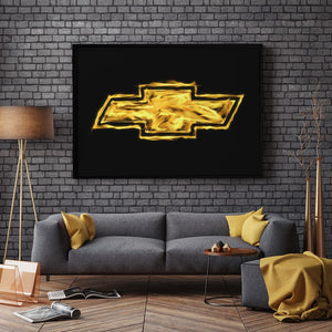 Chevrolet painting wall art