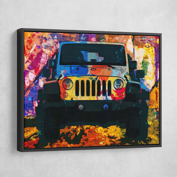 Jeep wrangler painting