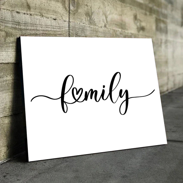 Family Canvas Print