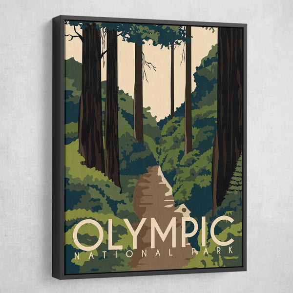 Olympic National Park Canvas Print