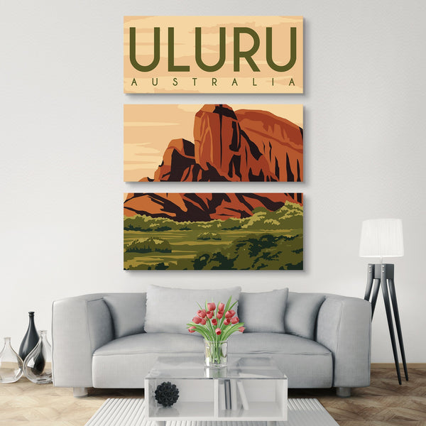 Uluru - Australia Canvas Print