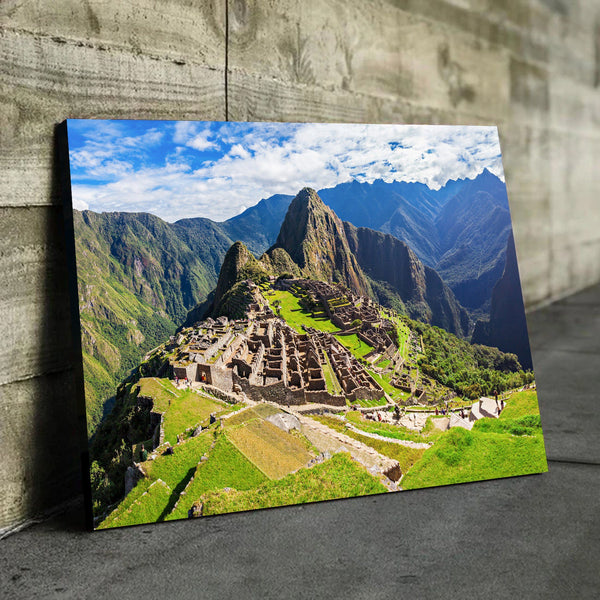 Wonders of Machu Picchu Canvas Print