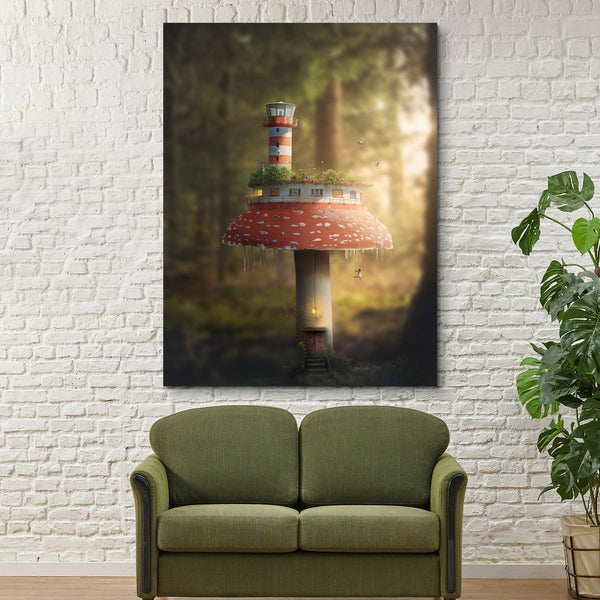 Magic Mushroom Canvas Print
