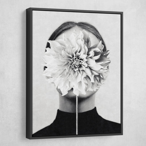 White Flower Canvas Print