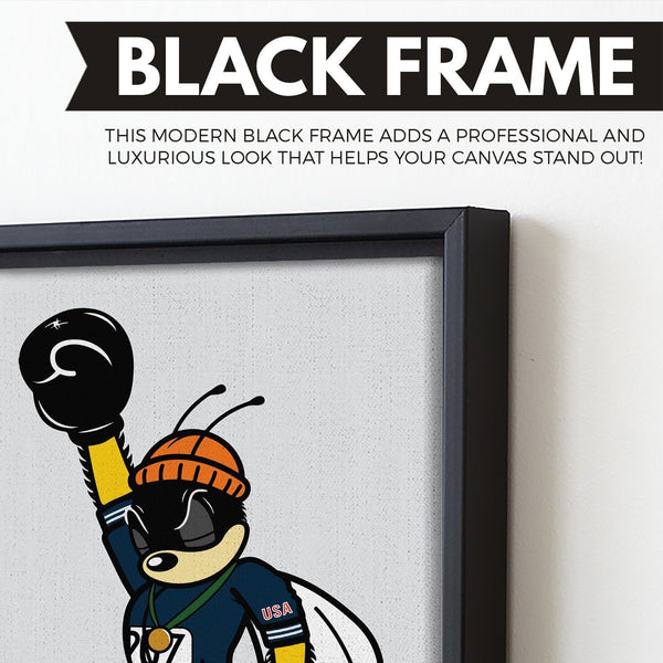 Olympic Bee Canvas Print