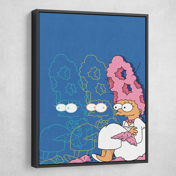 The Simpsons Bundle Canvas Print
