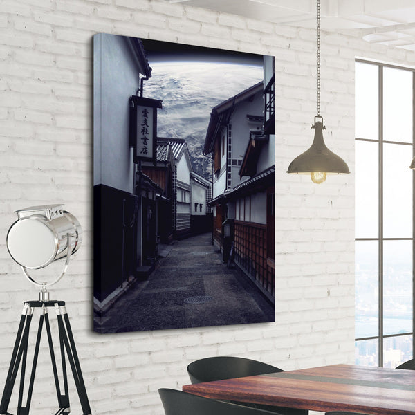 Cold Streets Canvas Print