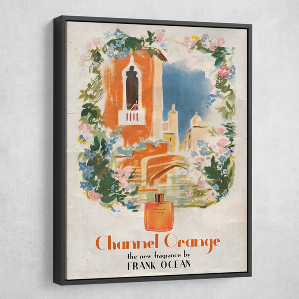Channel orange Canvas Print