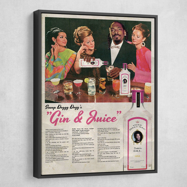 Gin & Juice Canvas Print
