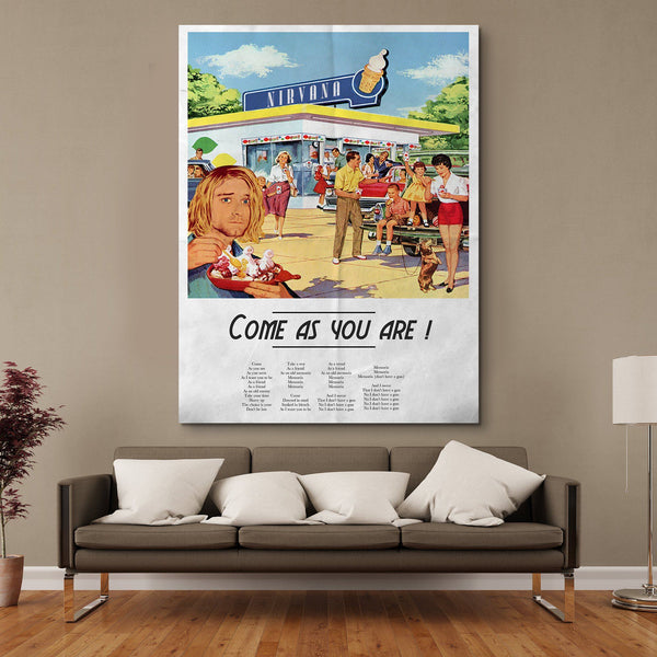 Come As You Are Canvas Print