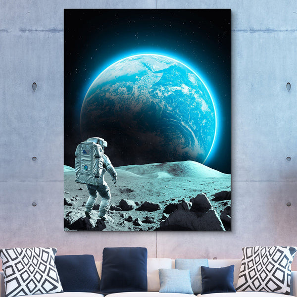 Lunar Vision Canvas Print
