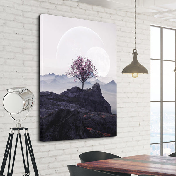 Botany of Mountains Canvas Print