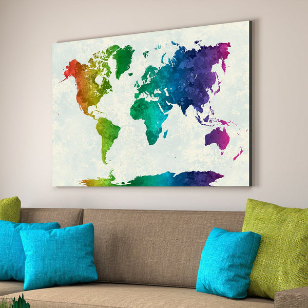 map of colors art