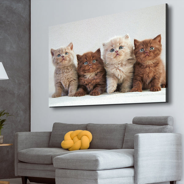 Four Kittens lover art