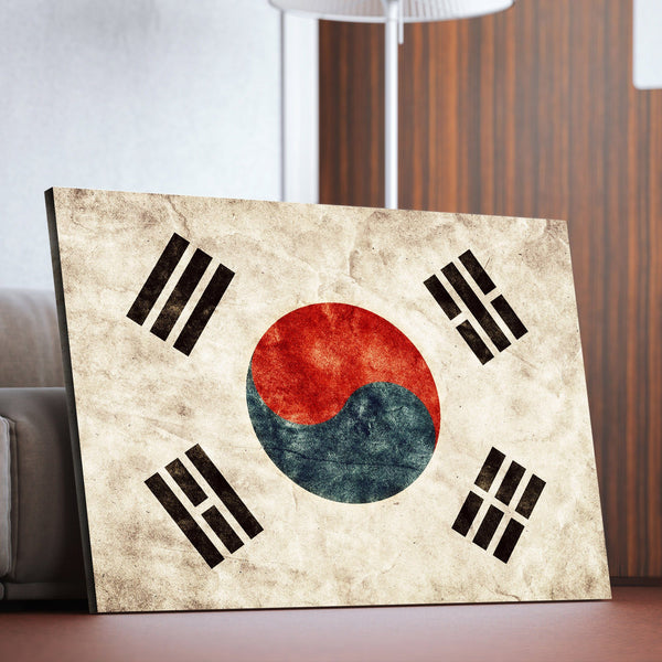 Korean Flag living room wall art
