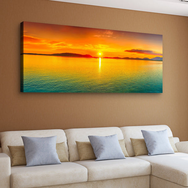 sunrise panorama art