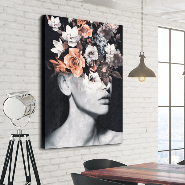 Bloom 101 Canvas Print living room wall art