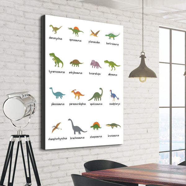 Dinosaurs wall art decoration for kids