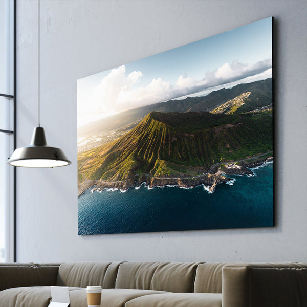Hawaii living room art
