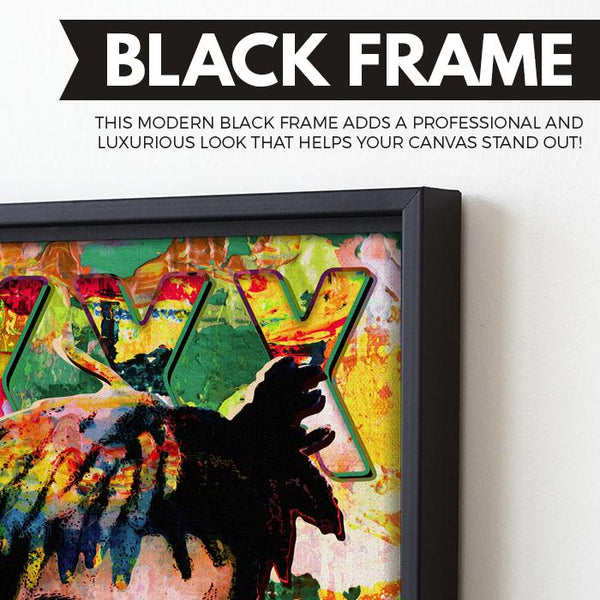 XXXTentacion wall art black frame