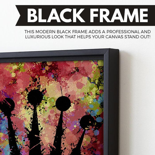 Rollie wall art Black frame