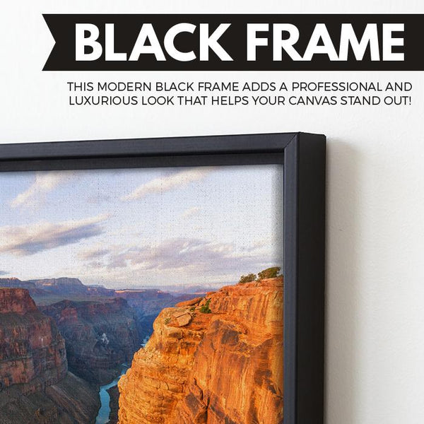 Grand Canyon National Park canvas wall art floating frame
