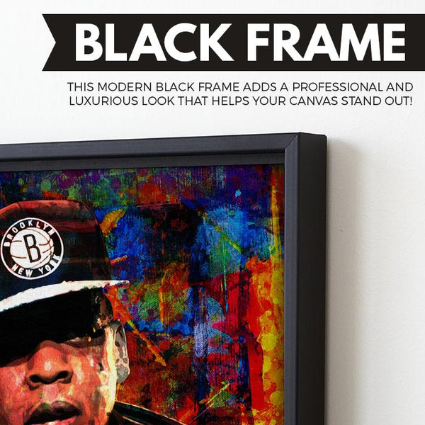 Jay-Z wall art black frame