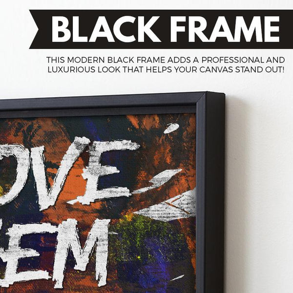 Prove Them Wrong wall art black frame