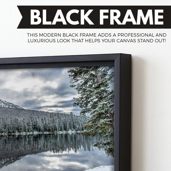Yellowstone National Park wall art floating frame