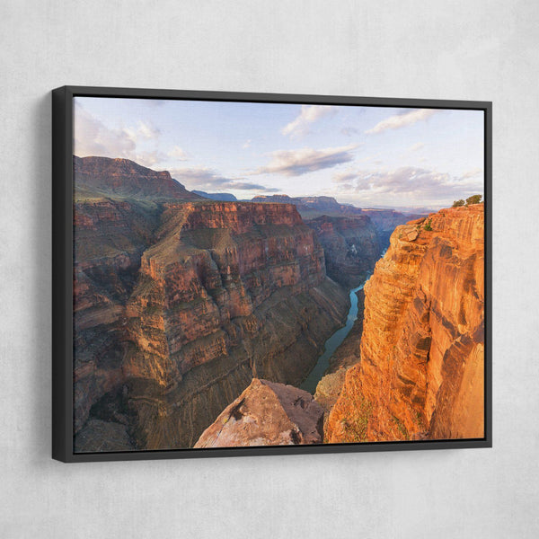 Grand Canyon National Park wall art black floating frame