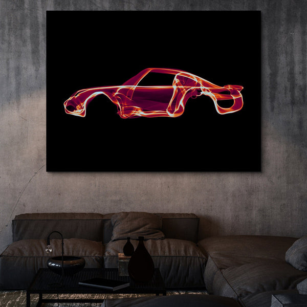 Porsche 959 wall art