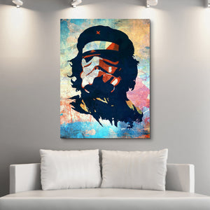 Colorful Che Trooper wall art