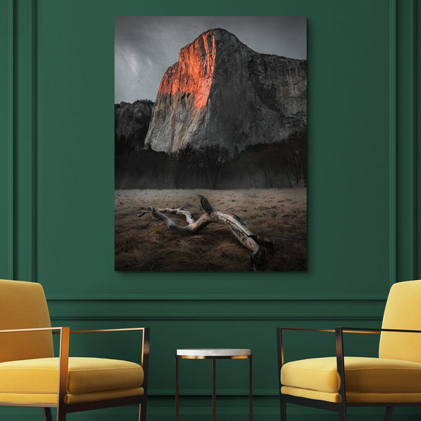 Fire and Ice wall art