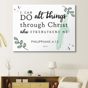 Philippians 4:13 wall art