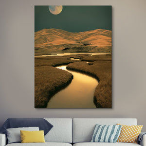 Aaron the Humble - River Of Gold wall art