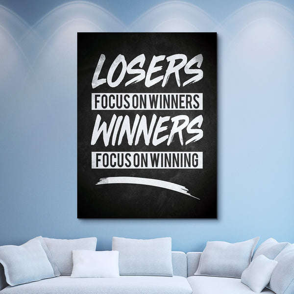 Winners & Losers wall art