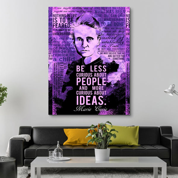 Marie Curie wall art